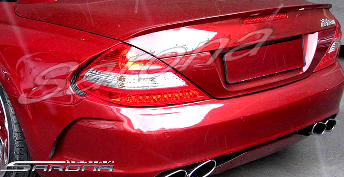 Custom Mercedes SL  Convertible Trunk Wing (2003 - 2012) - $298.00 (Part #MB-062-TW)